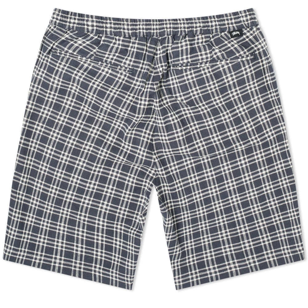 Stussy Plaid Linen Bryan Short - 2