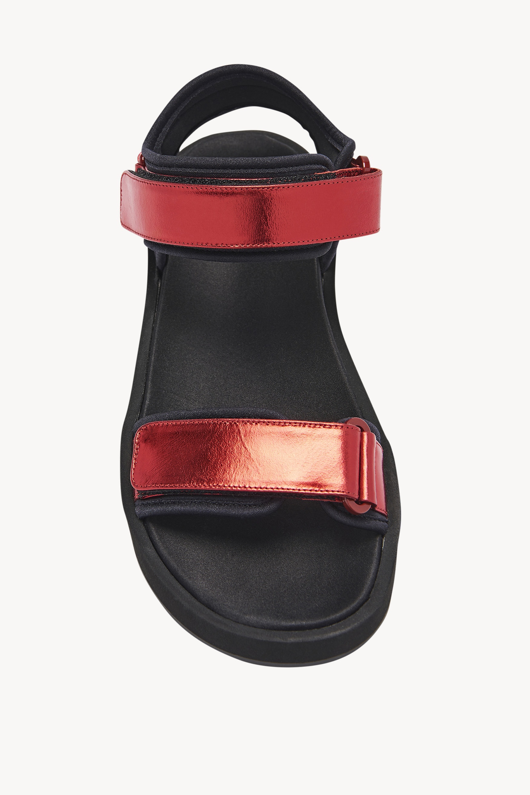 Hook and Loop Sandal in Leather - 3