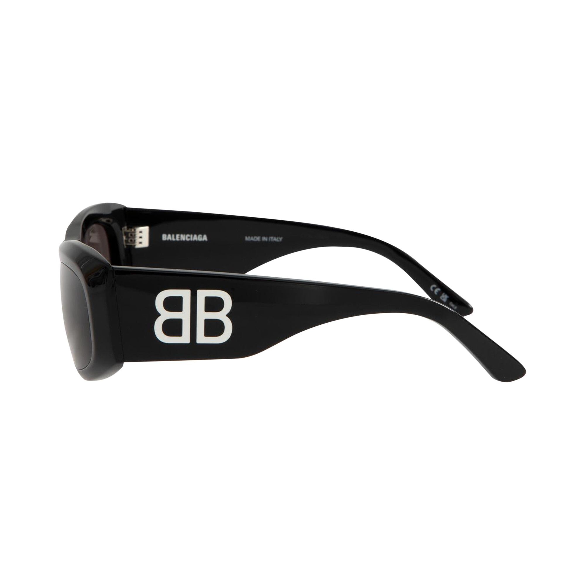 Balenciaga Signature Square Sunglasses 'Black' - 2