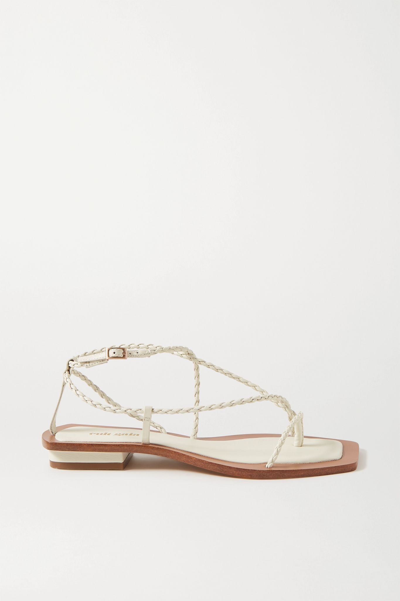 Juno braided leather sandals - 1