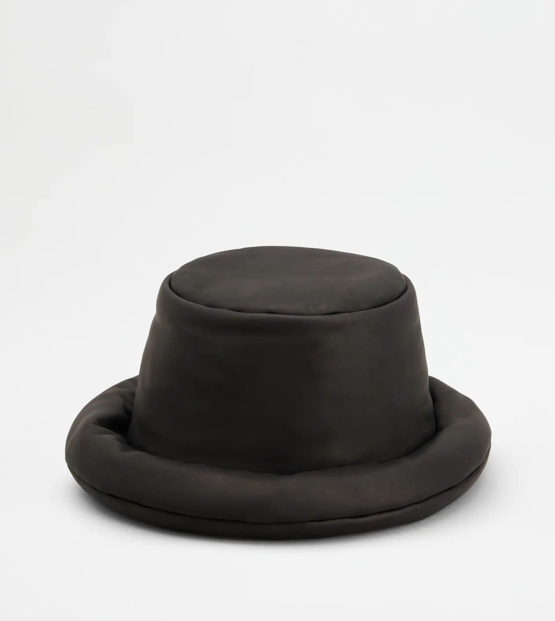 HAT IN LEATHER - BLACK - 1