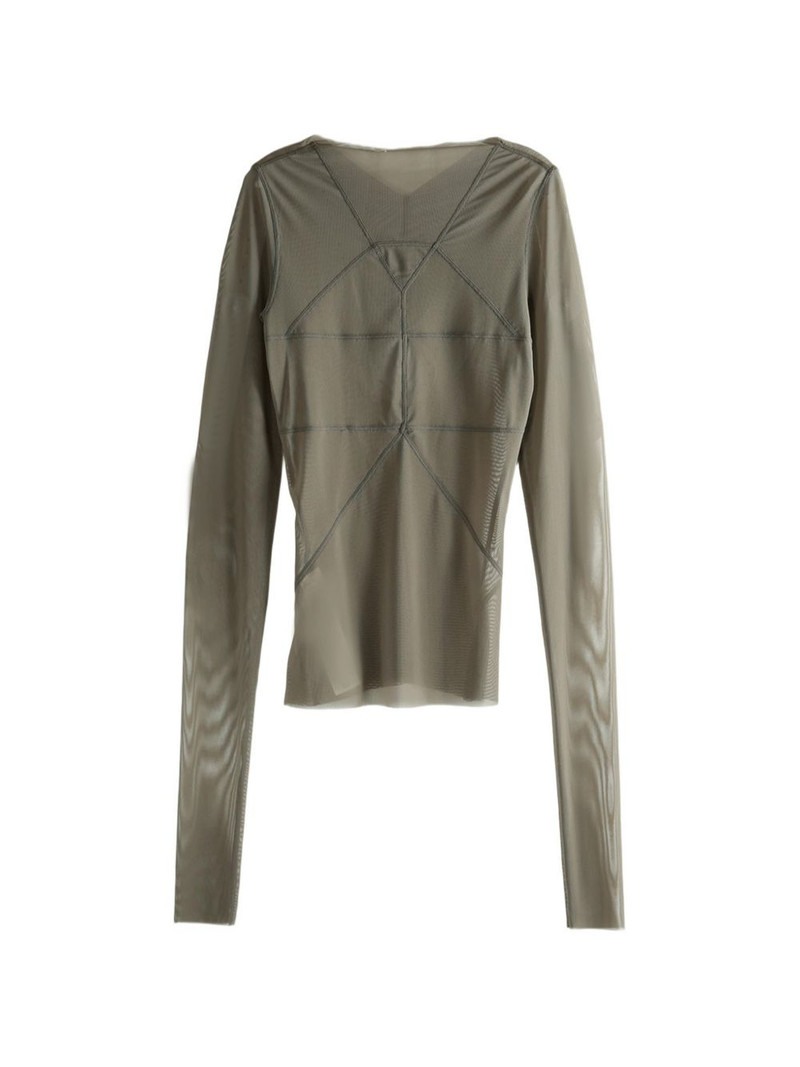 Temple exposed-seam T-shirt 1