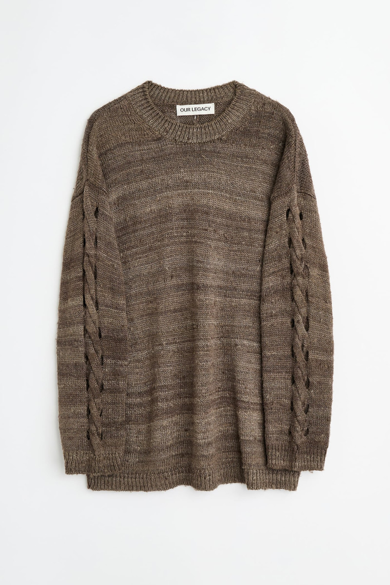 Popover Roundneck Wathered Earth Handspun Silk 1