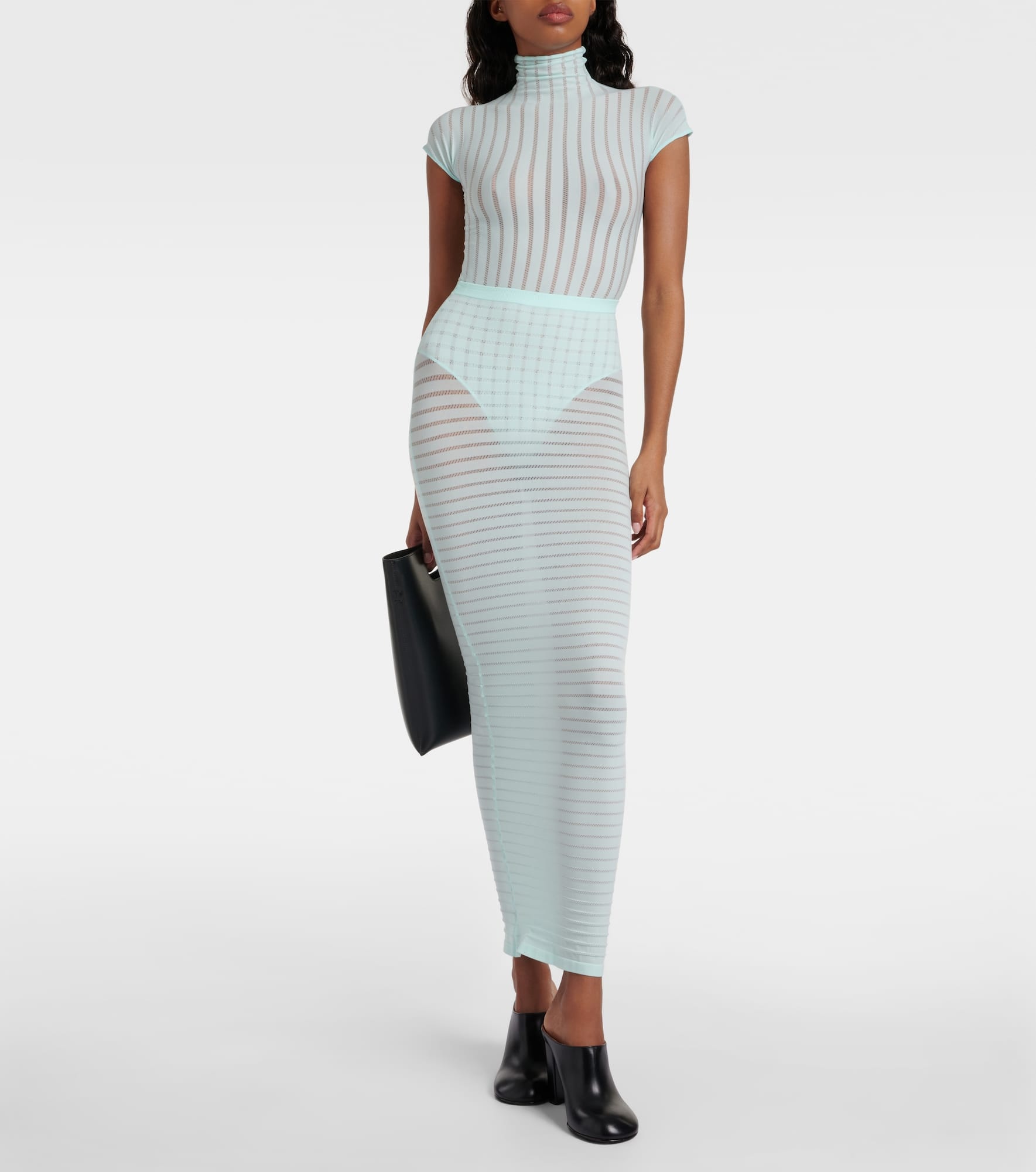 Striped maxi skirt - 2