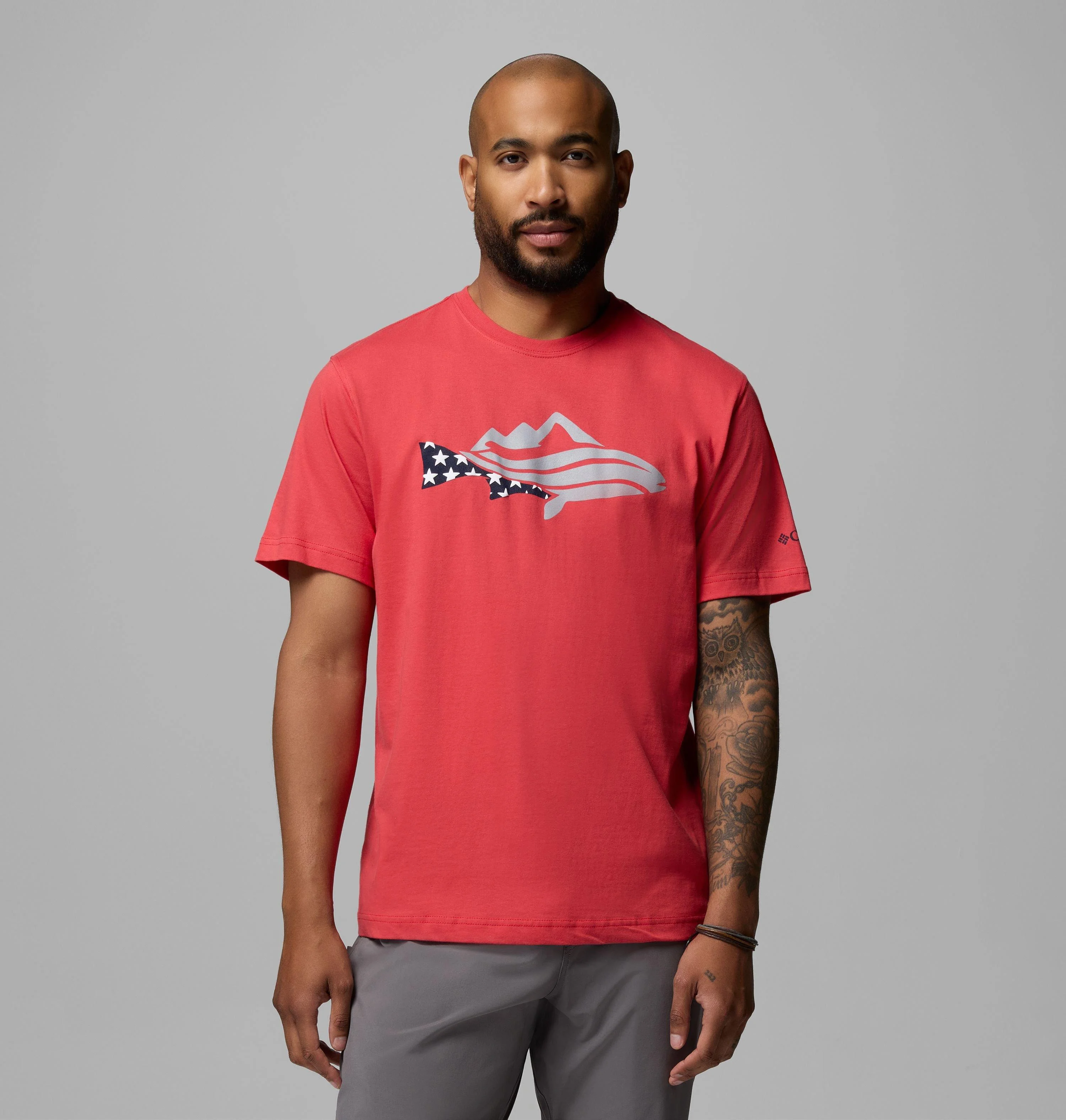 Men's PFG Silver Bank Trout Mountain T-Shirt - 1