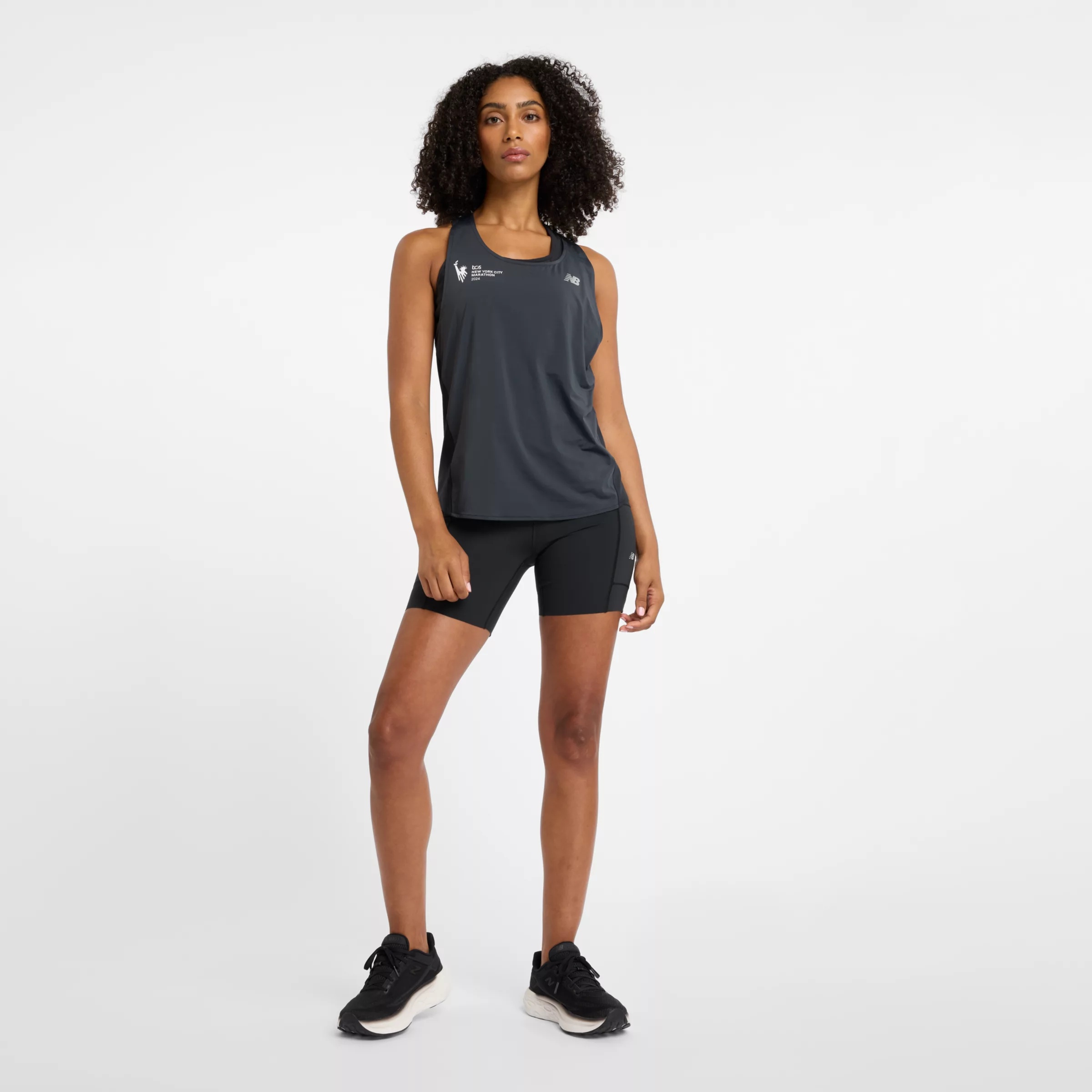 NYC Marathon NB Sleek High Rise Short 6" - 8