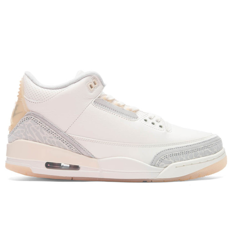 AIR JORDAN 3 RETRO CRAFT - IVORY/GREY MIST/CREAM - 1