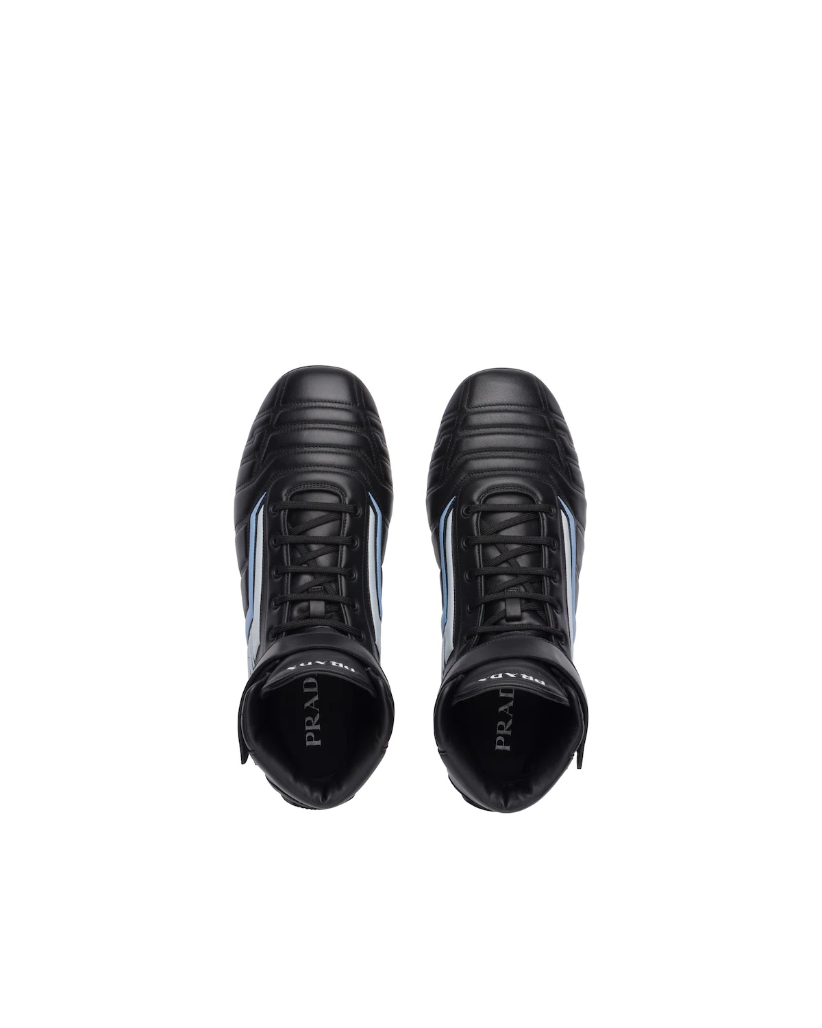 Prada Rev leather high-top sneakers - 4