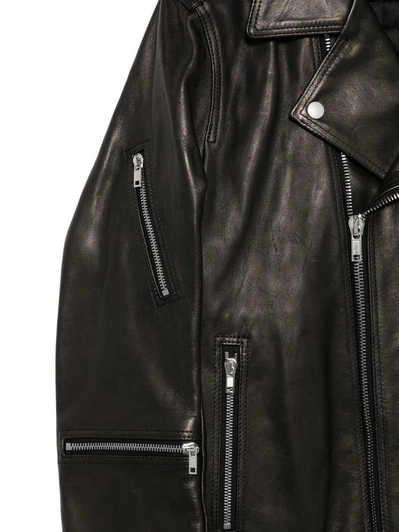 Rick Owens Rick Owens Belted Zip-fastening Leather Jacket outlook