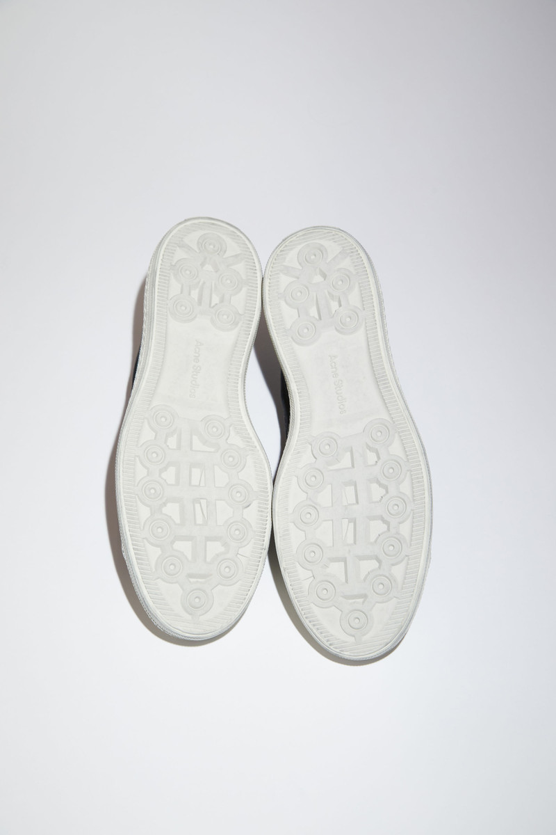 Slip on sneakers - Black/off white 4