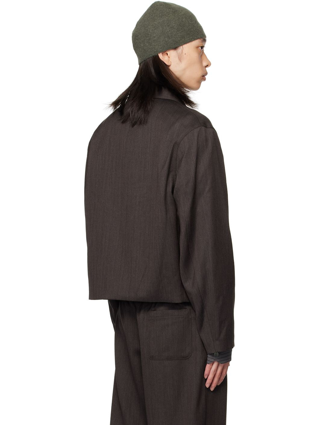 Brown Mini Jacket - 3