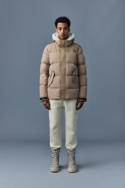 MACKAGE RILEY classic down jacket with removable shearling bib outlook