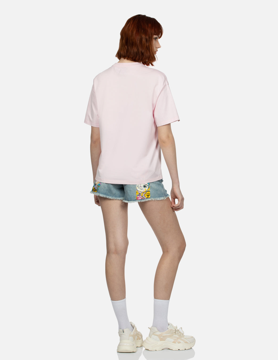 MULTIPLE PRINT OVERSIZED T-SHIRT - 4