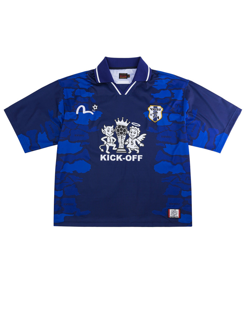 Ishigaki Camo Print Football Jersey 1