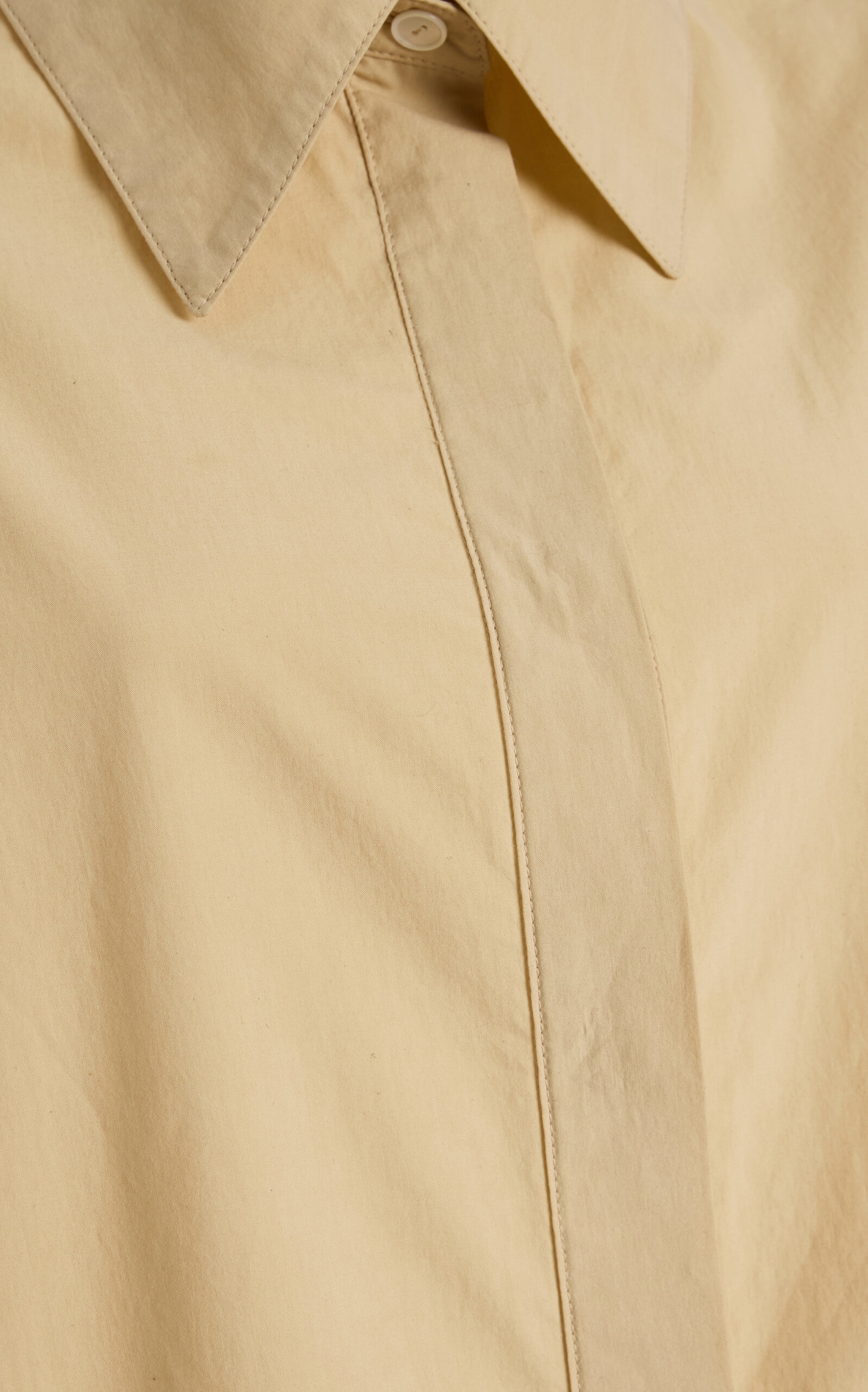 Margan Cotton-Poplin Pullover Shirt neutral - 6