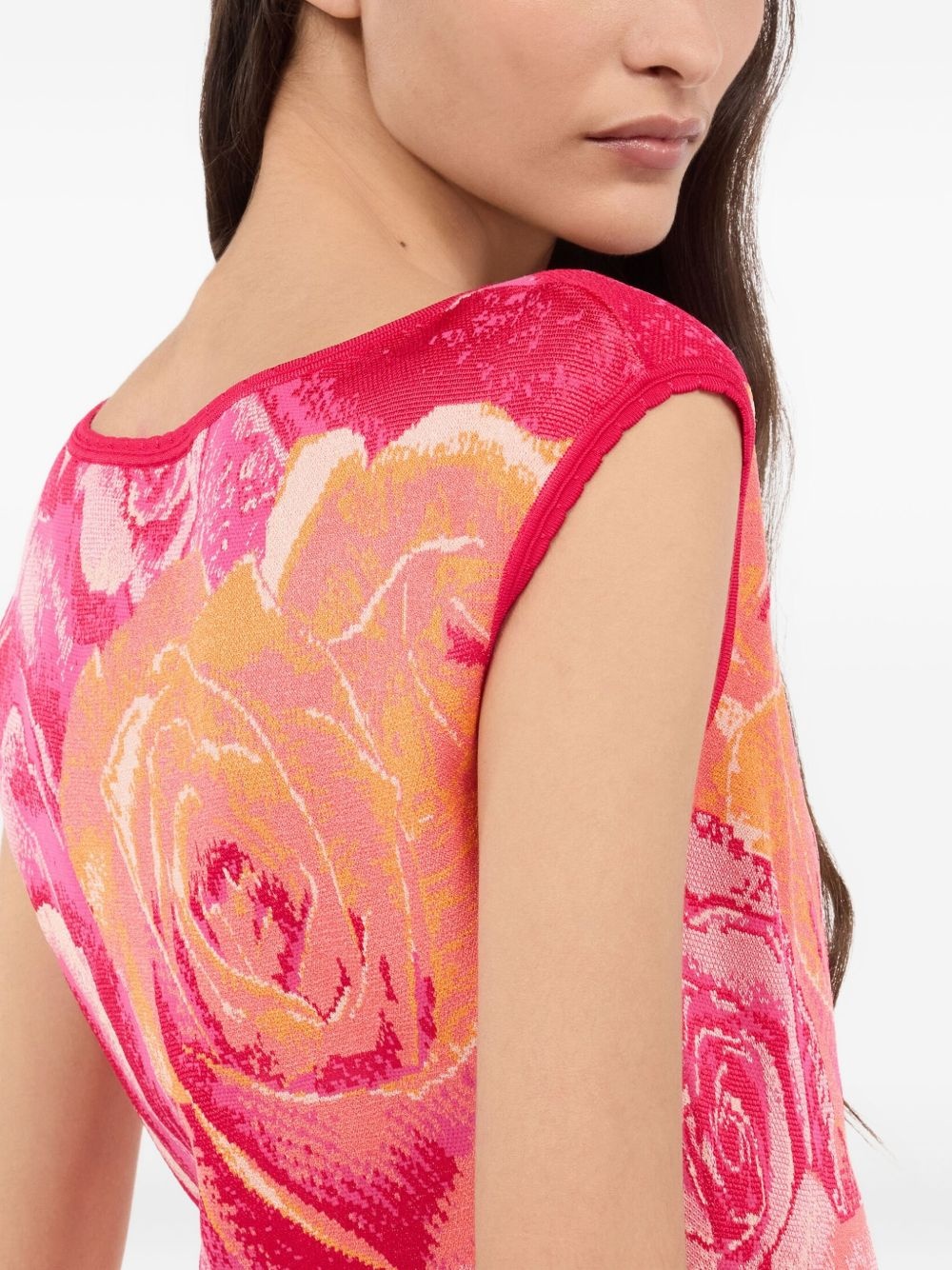 floral-print mini dress - 6