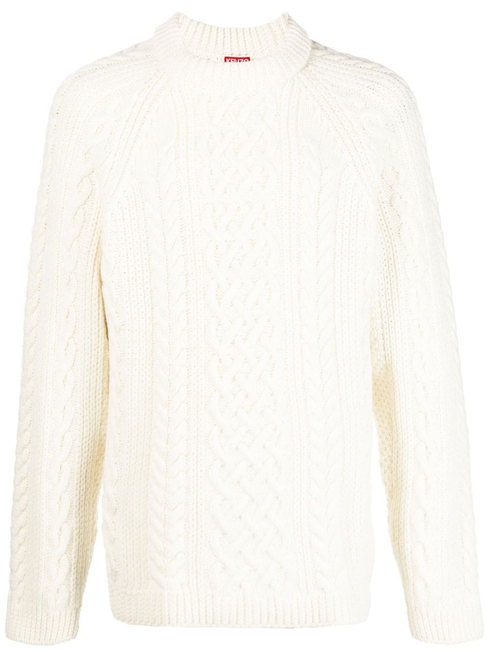 cable-knit design jumper - 1