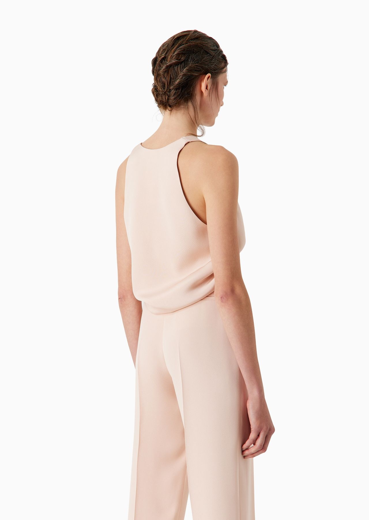 Marocain glittery silk top - 3
