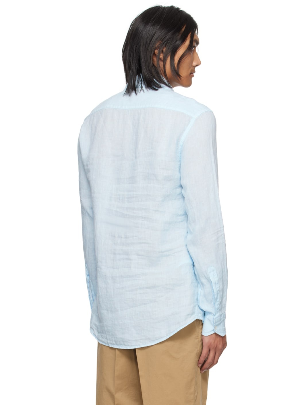 Blue Surian Telino Shirt - 3