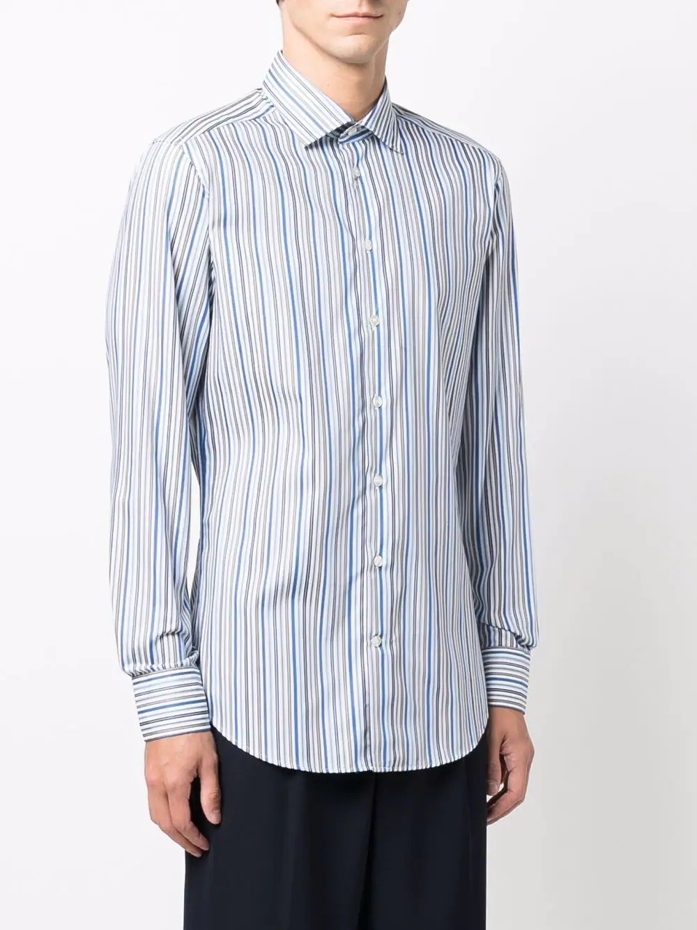 striped cotton shirt - 3