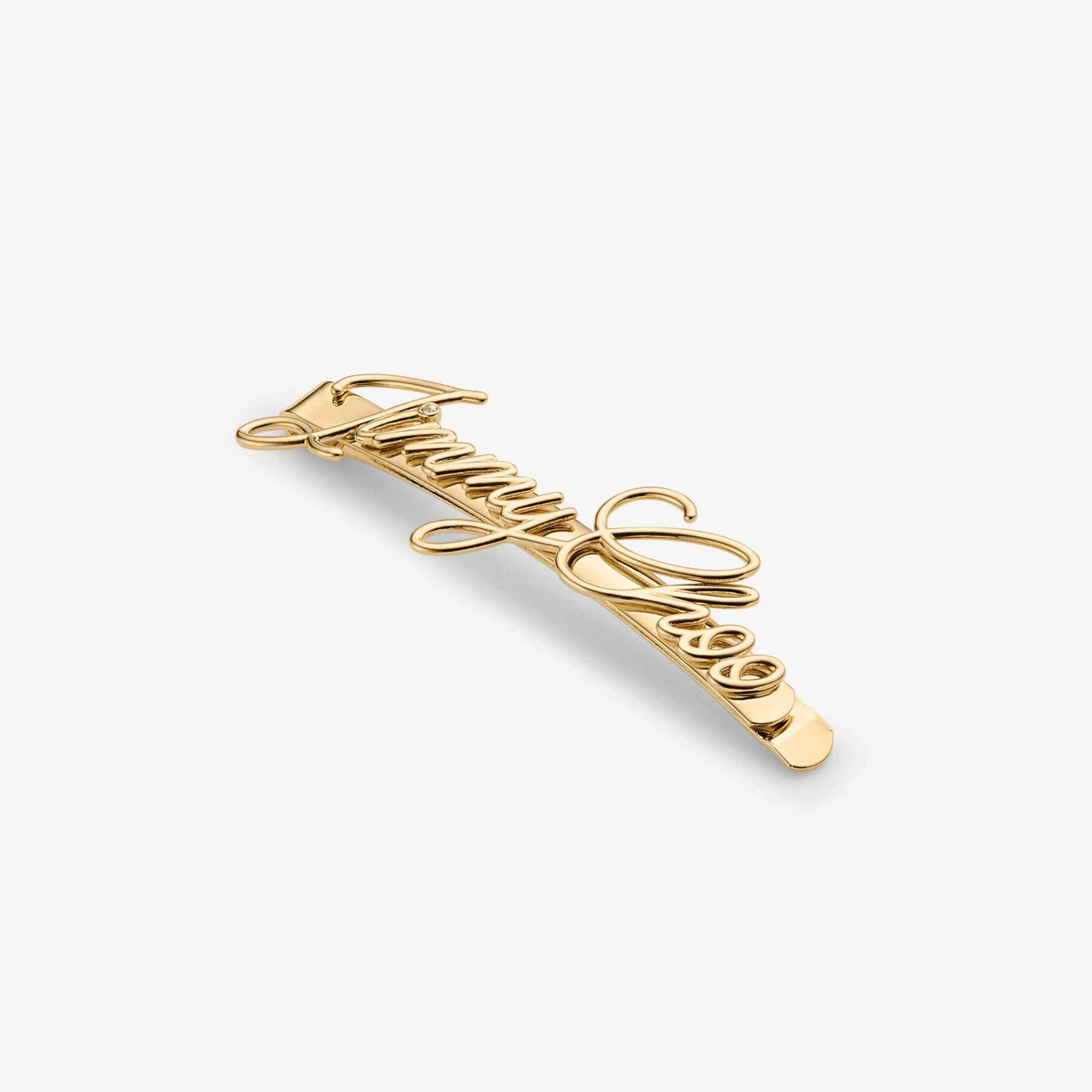 Logo Script Hair Pin
Gold Finish Script Hairpin - 2