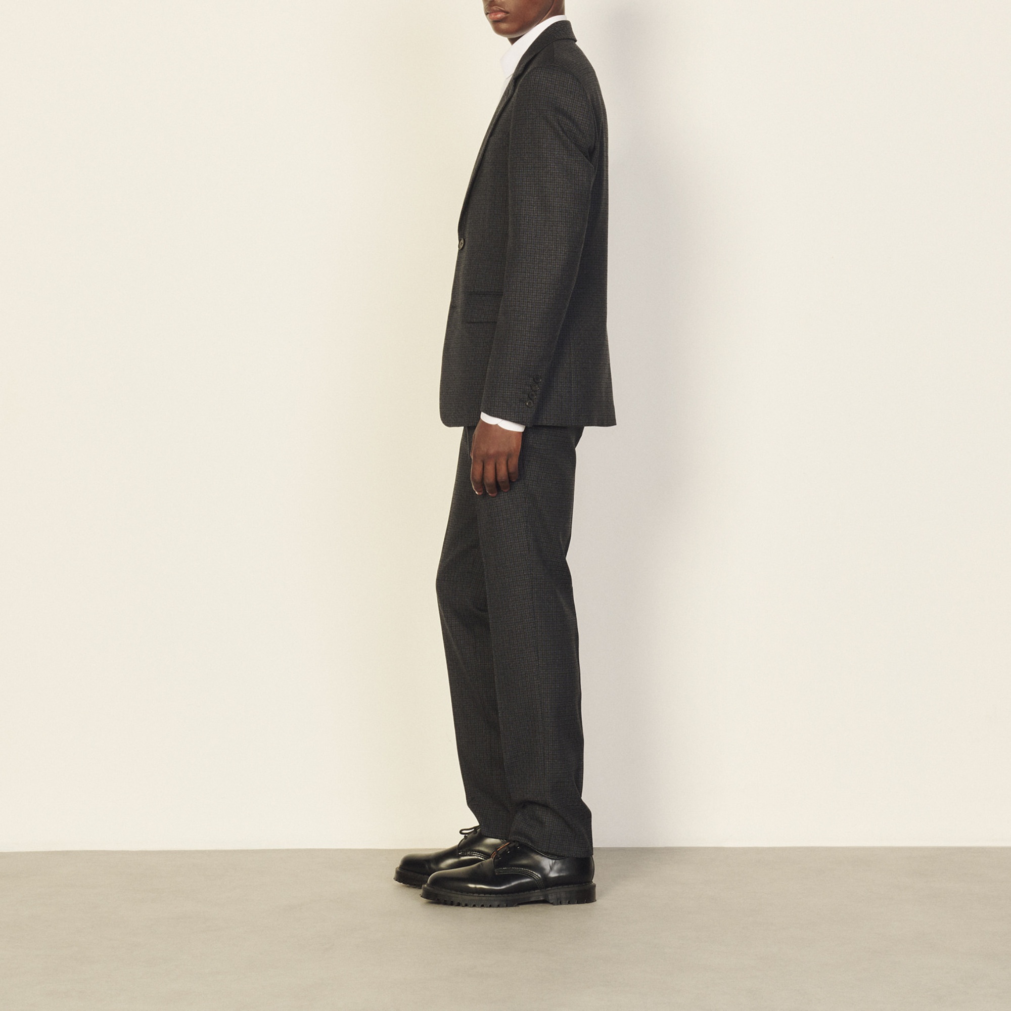 Virgin wool suit jacket - 4
