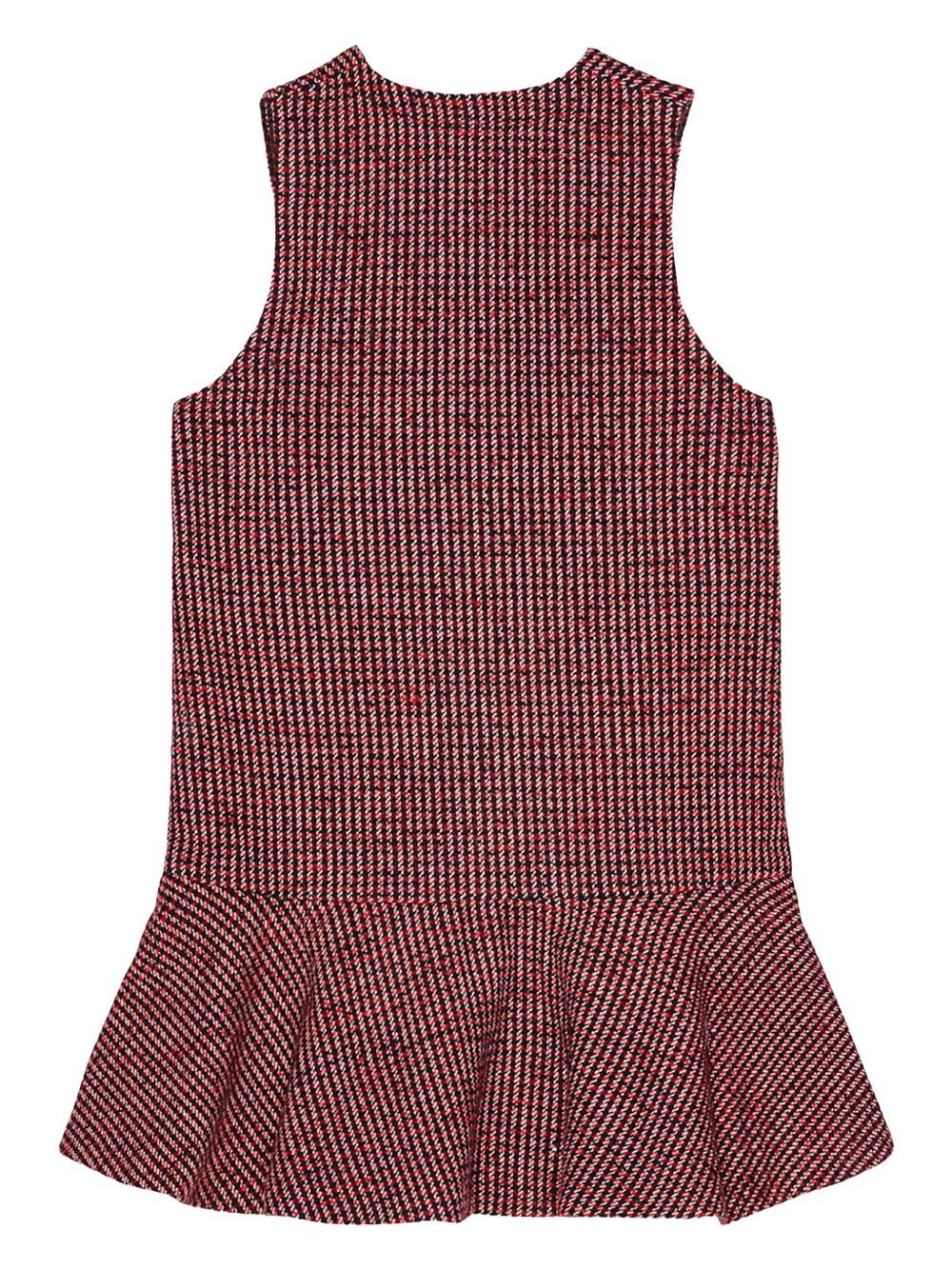 checked mini dress - 6
