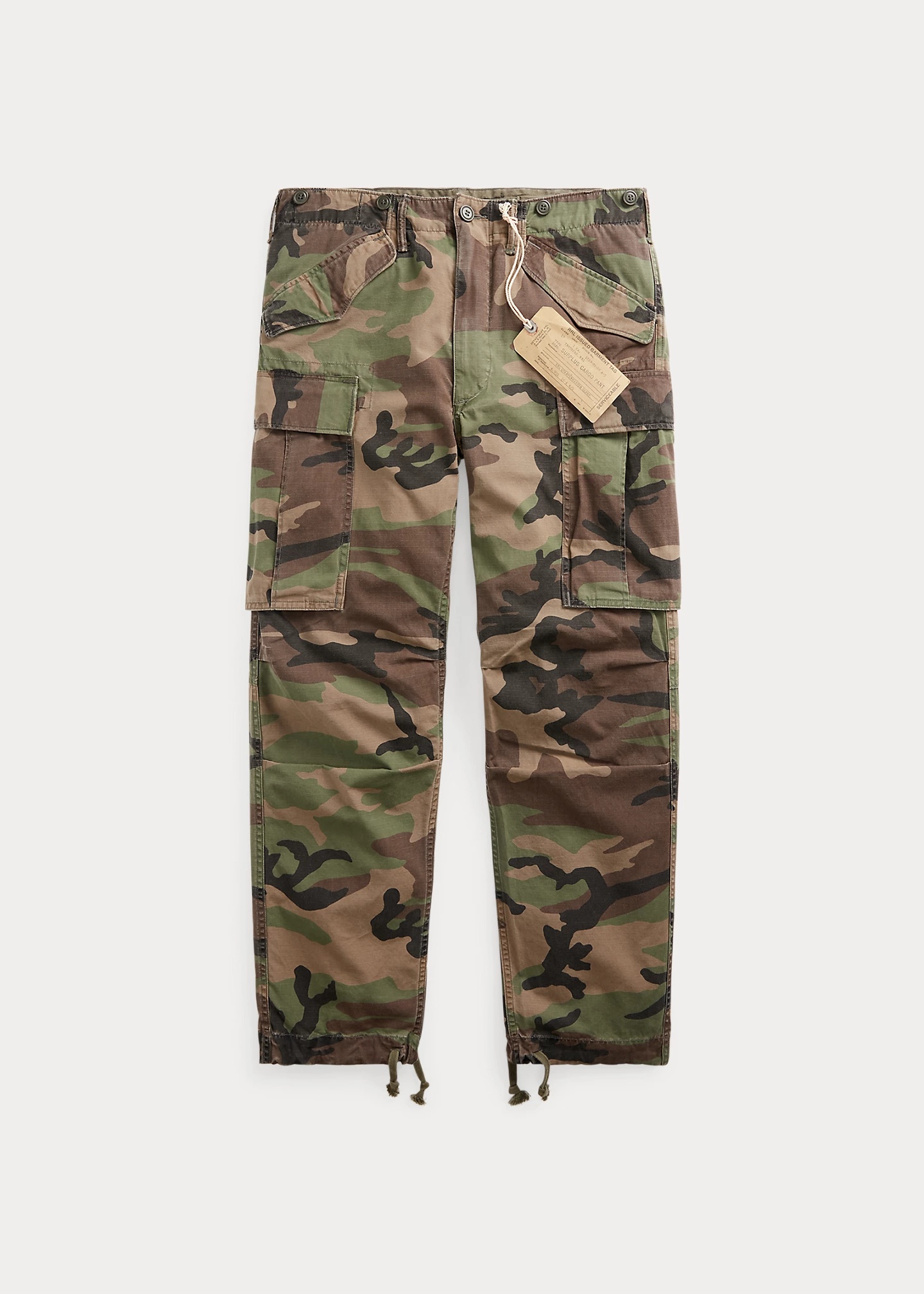 RRL by Ralph Lauren Regiment Camo Ripstop Cargo Pant | REVERSIBLE