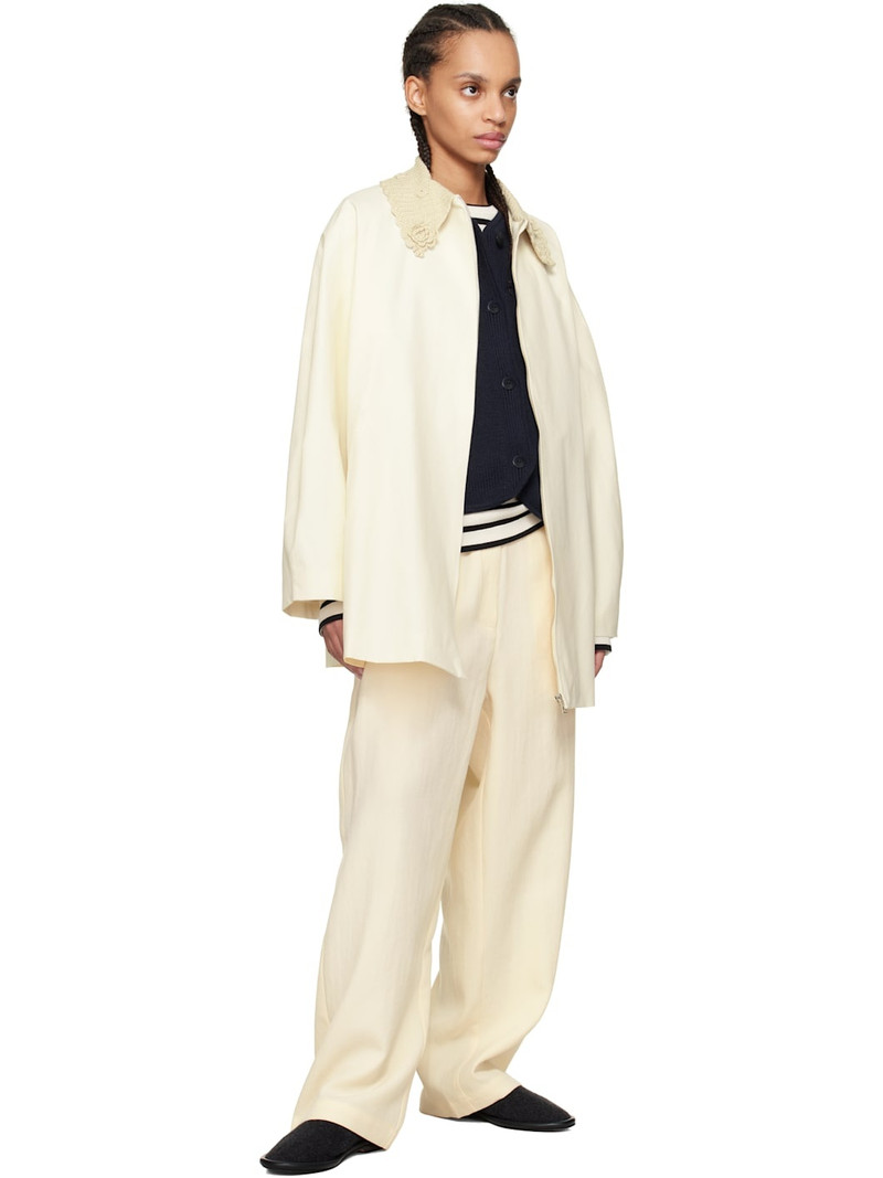 CORDERA Off-White Crochet Jacket outlook
