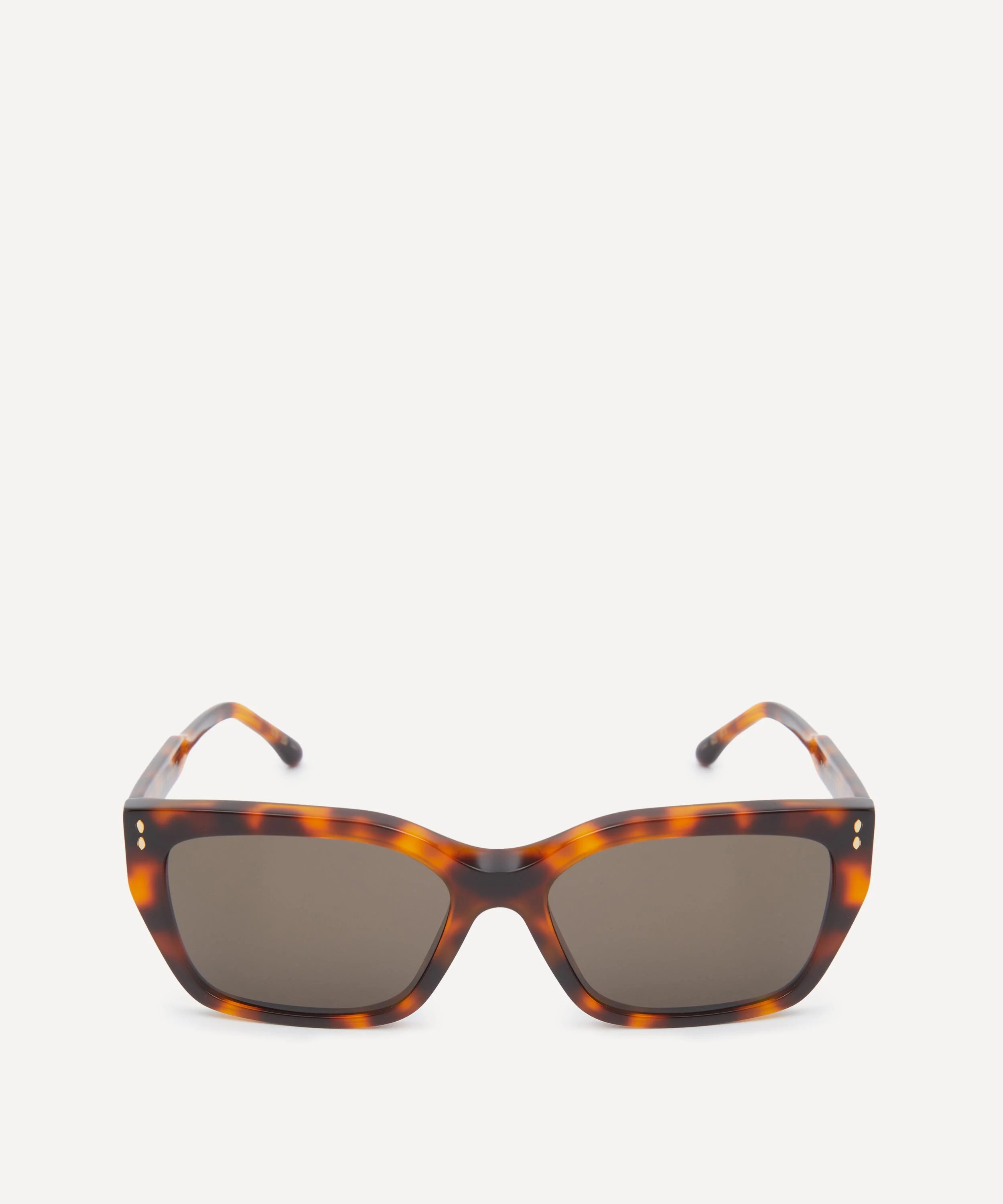 Havana Acetate Square Sunglasses - 1