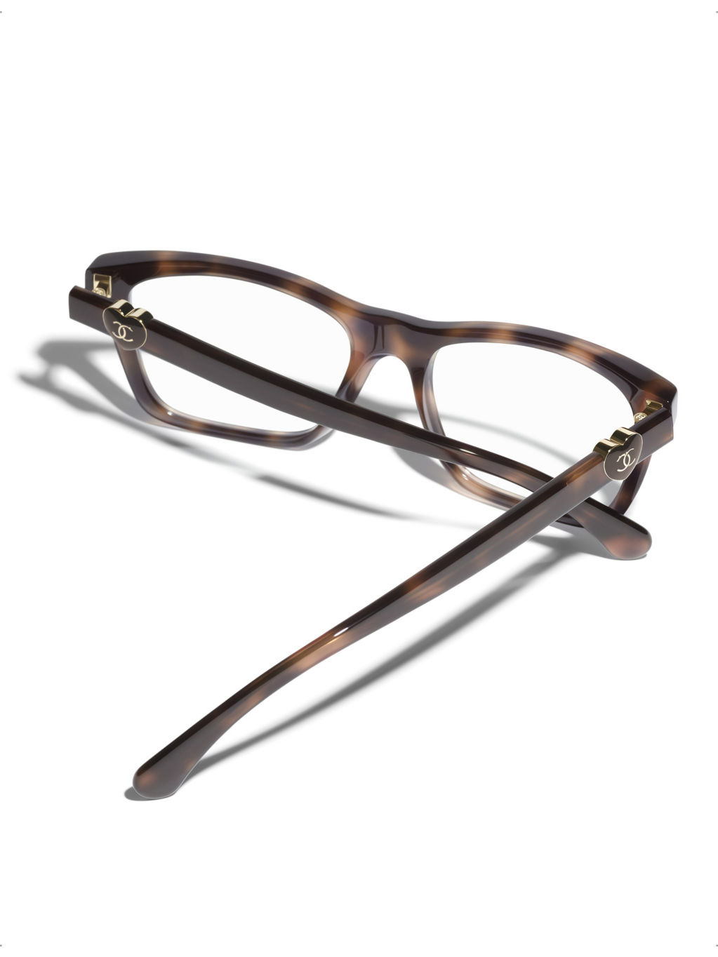 CH3465 rectangle-frame acetate glasses - 4
