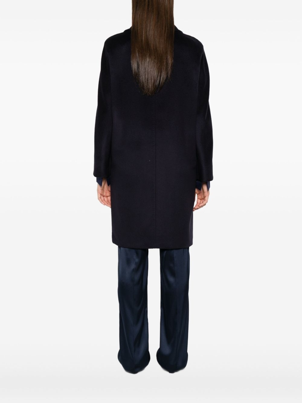 double-breasted wool coat - 4