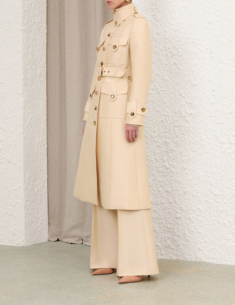 LUNA WOOL SILK COAT 3