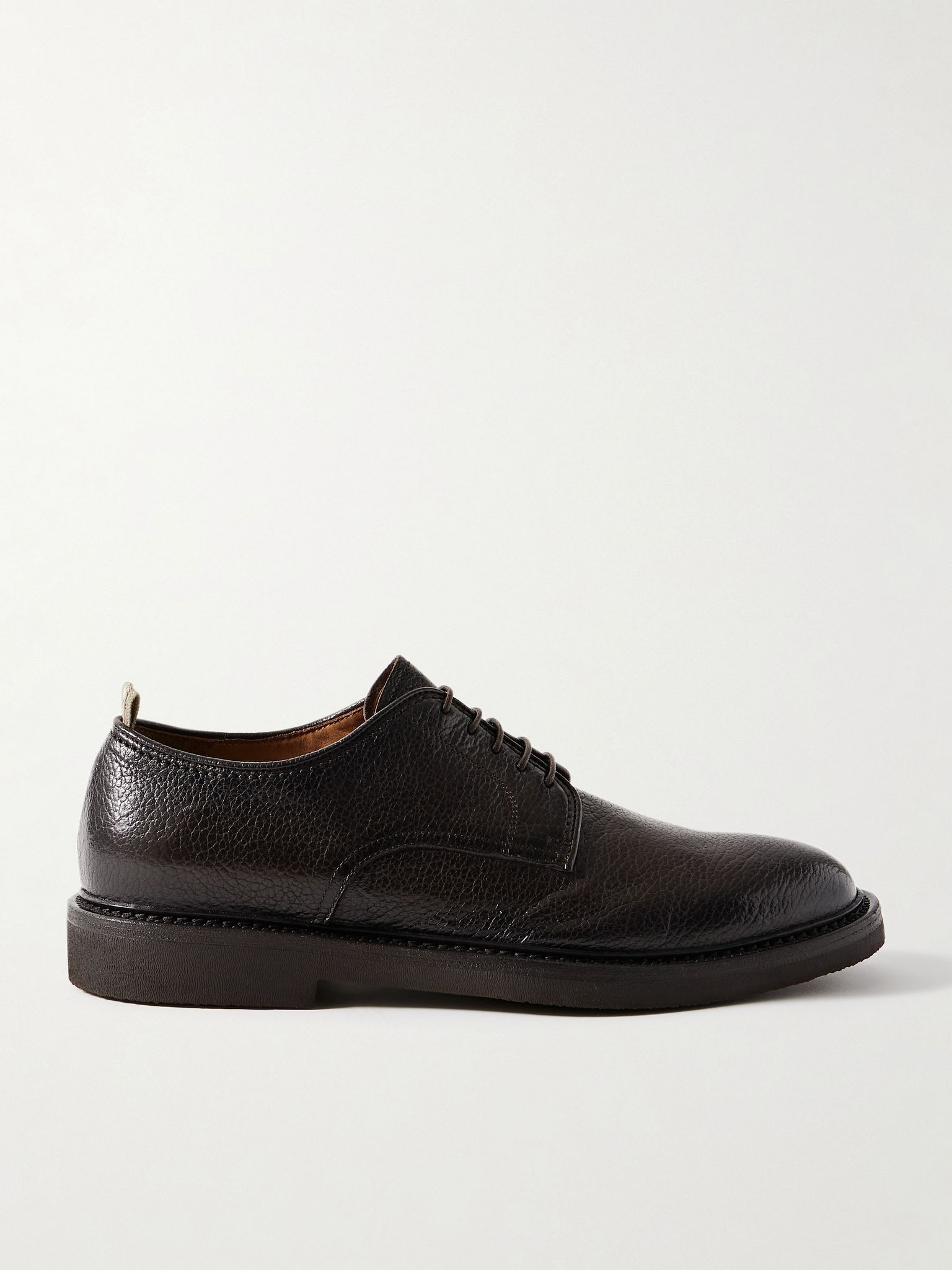 Hopkins Flexi 208 Deerskin Derby Shoes Dark brown - 1