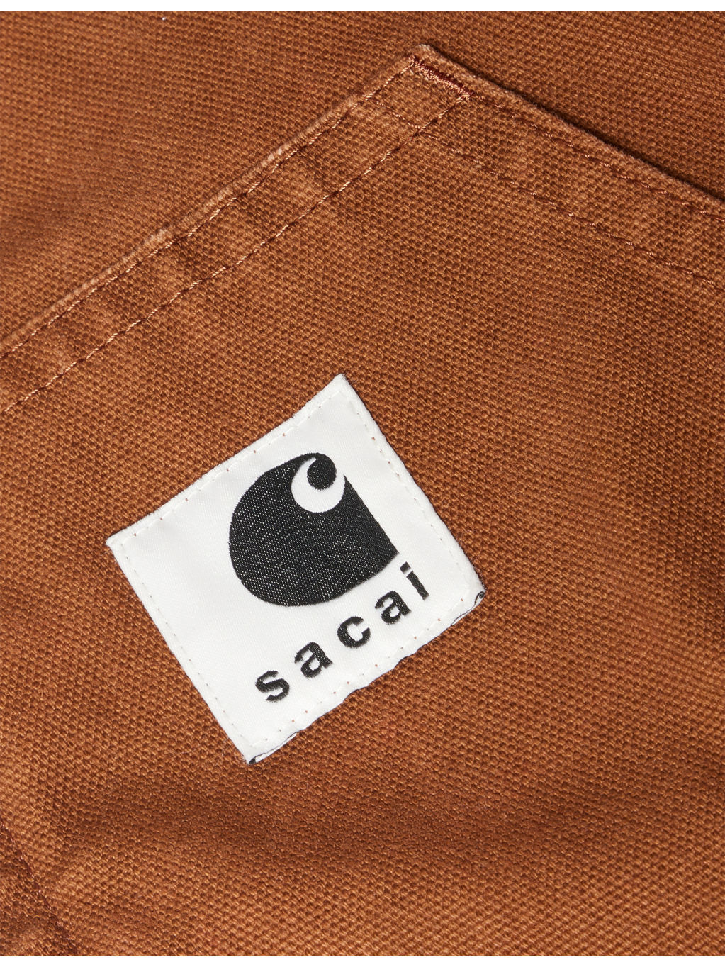 Sacai x Carhartt WIP Hooded Cotton-Canvas Jacket - 2