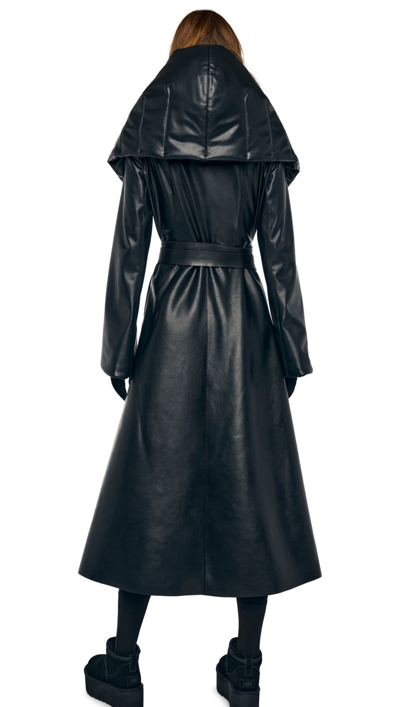 SHAWL COLLAR PEPLUM COAT 3