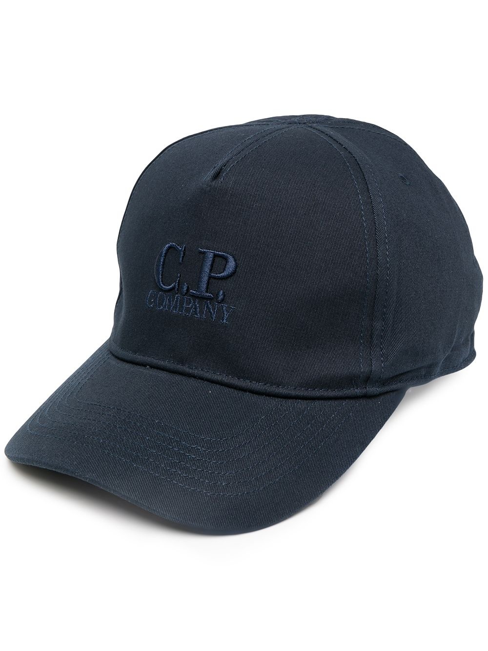 embroidered-logo cotton cap - 1