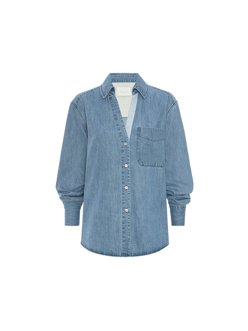 BROCHU WALKER The Everyday Denim Shirt outlook