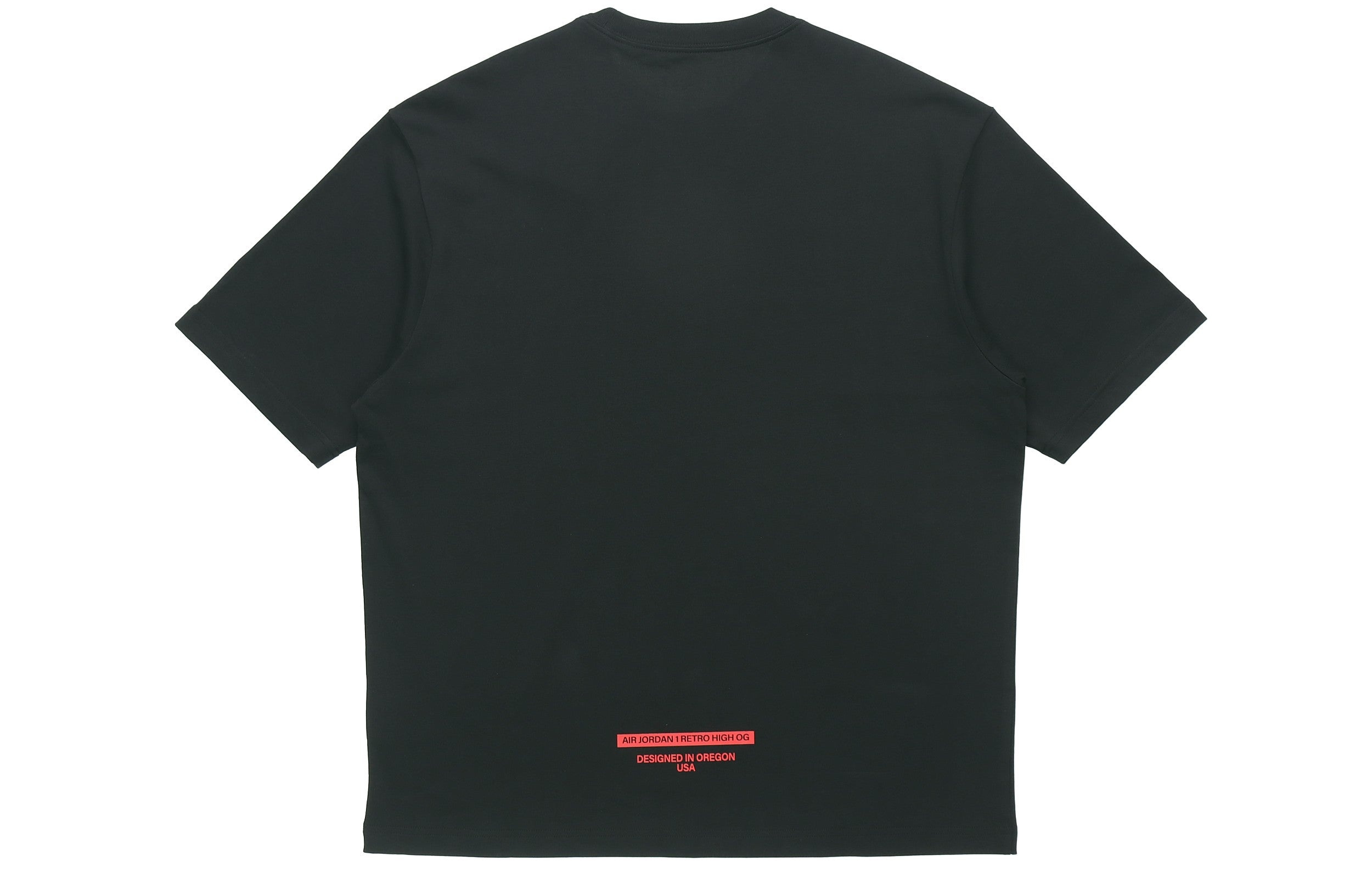 Air Jordan Casual Sports Printing Short Sleeve Black DM3545-010 - 2