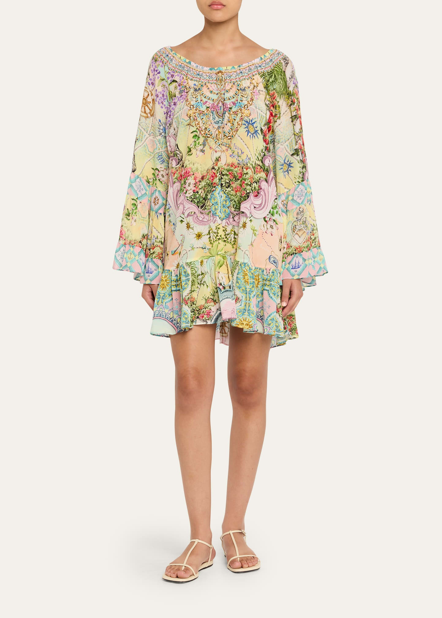 Just Coasting A-Line Frill Dress - 2