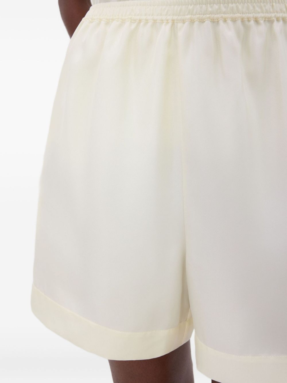 Arl elasticated-waistband silk shorts - 5