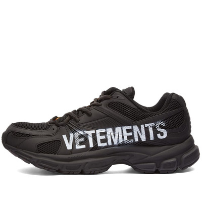 VETEMENTS Vetements Artisanal Logo Handsprayed Spike Runners outlook