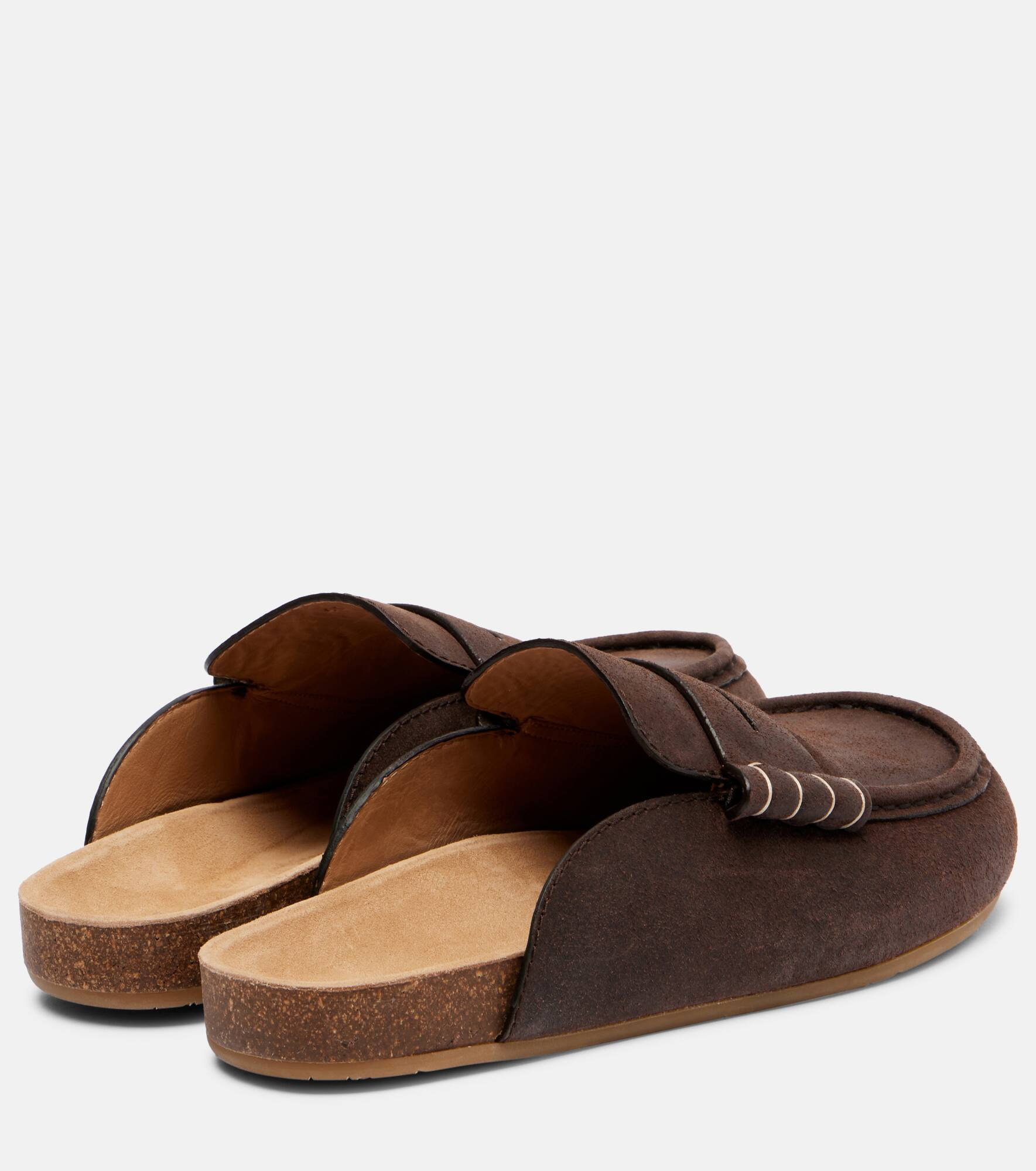 Suede mules - 2