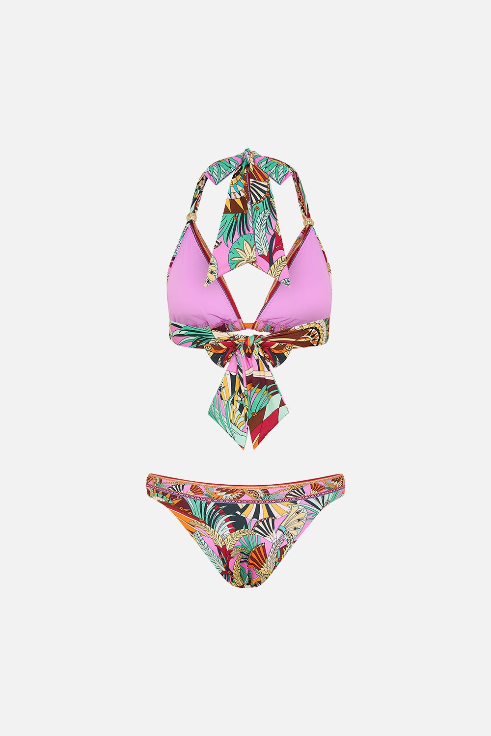 SOFT TIE BIKINI WITH TRIM - 8
