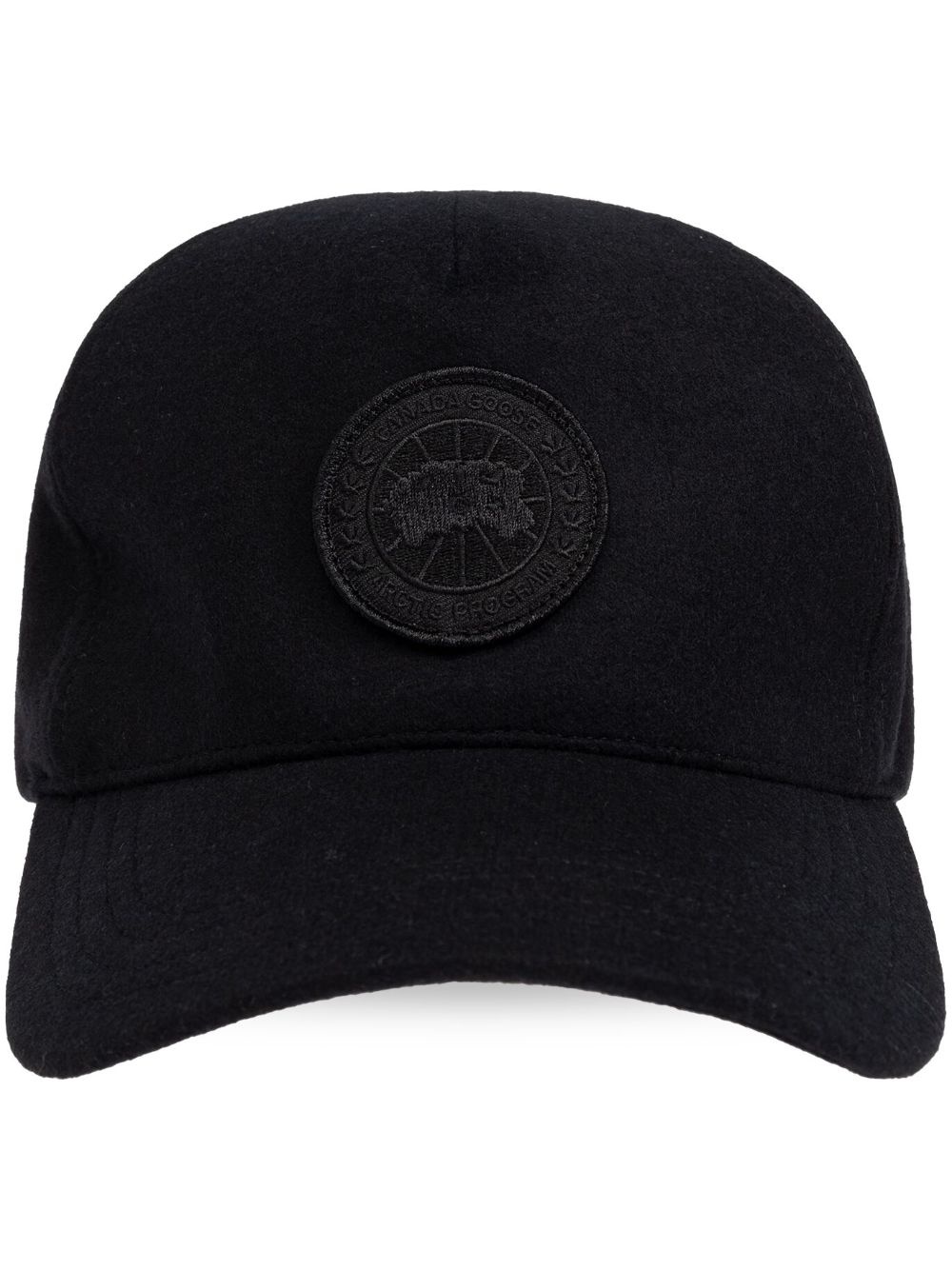 logo-patch baseball cap - 1