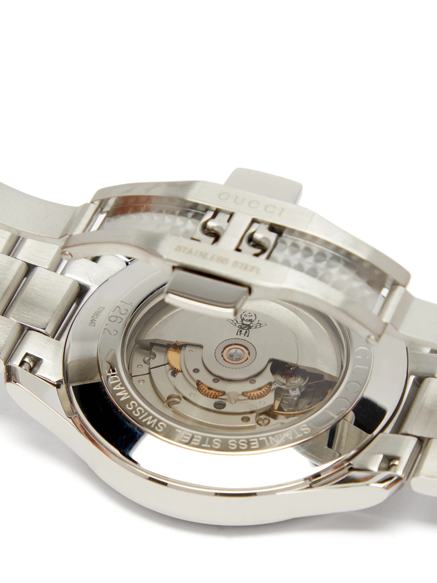 G-Timeless stainless-steel watch - 6