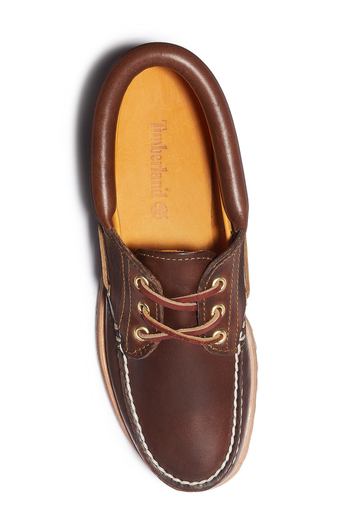 Timberland 'Noreen' Boat Shoe in Brown Leather at Nordstrom - 3