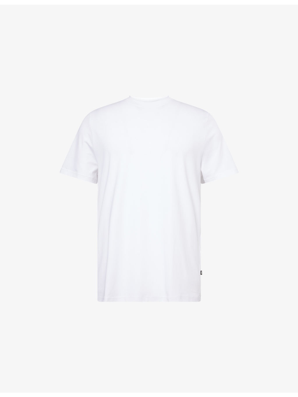 Focus-T Crewneck Cotton-Blend T-shirt - 1