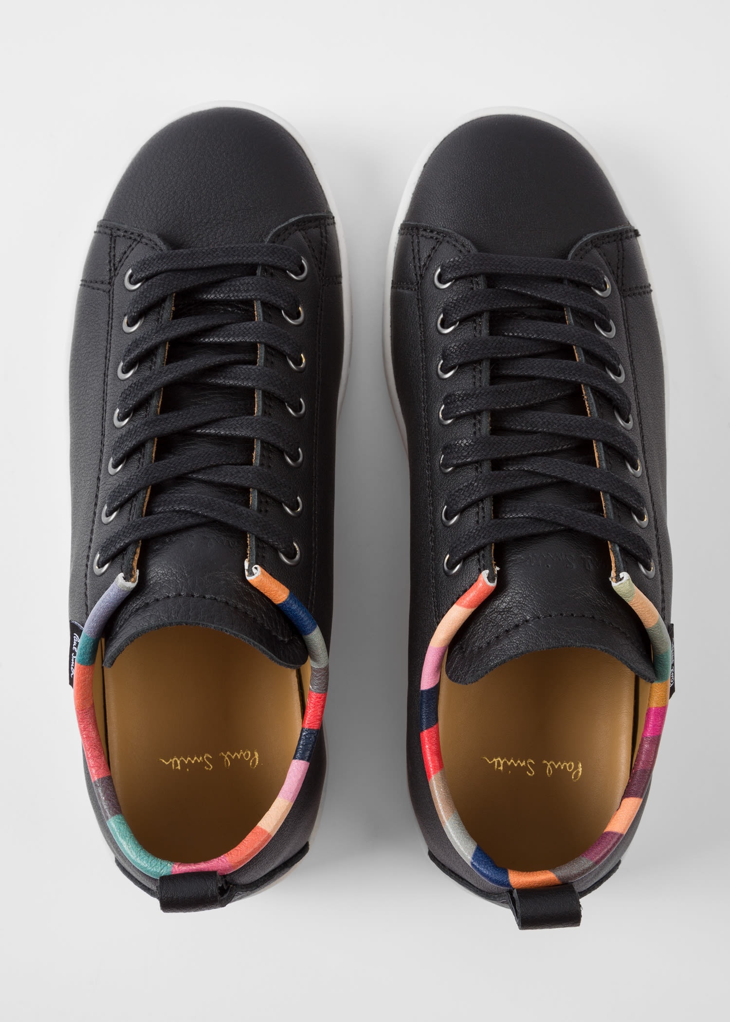 Leather 'Miyata' Sneakers with 'Swirl' Trim - 5