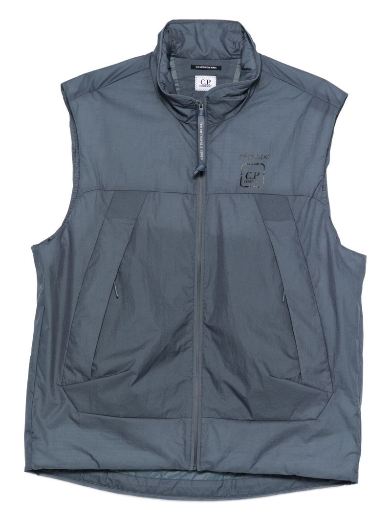 zip-fastening gilet 1
